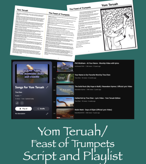 Yom Teruah Feast of Trumpets Script and Playlist